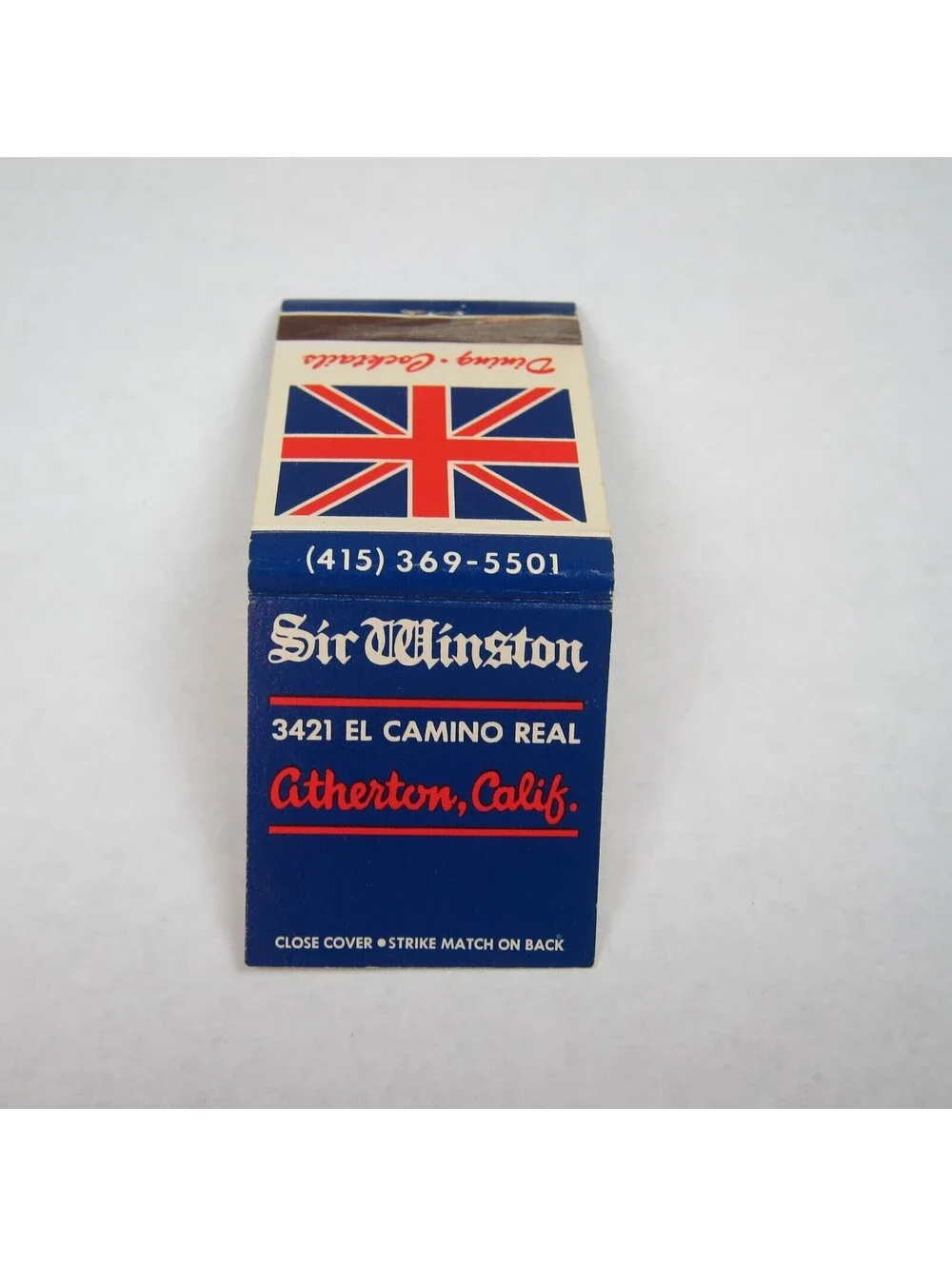 4 Vintage Matchbook Covers Hogs Breath Inn Red Pepper Sir Winston Sundance CA